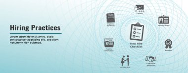 İşe alma uygulamaları simge kümesi ve Web üstbilgi başlığı