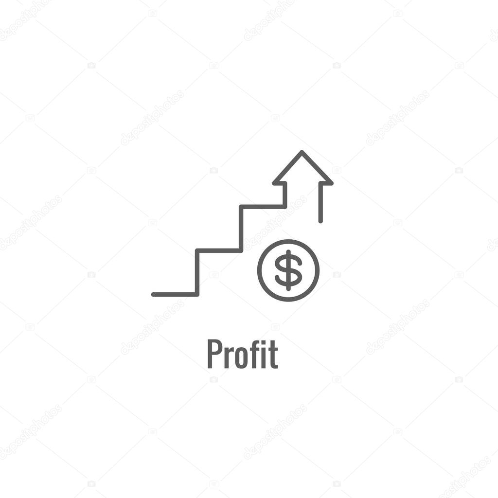 Competitive Pricing Icon Showing an aspect of  Pricing, Growth, 