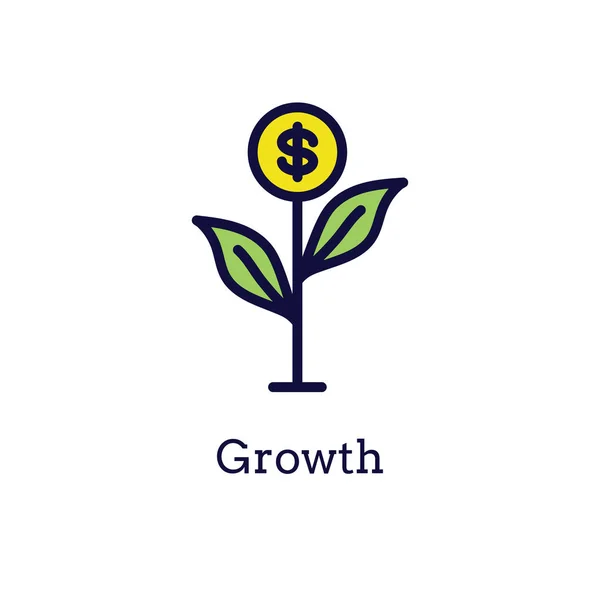 Wettbewerbsfähige Preissymbole, die einen Aspekt von Preisgestaltung, Wachstum zeigen, — Stockvektor