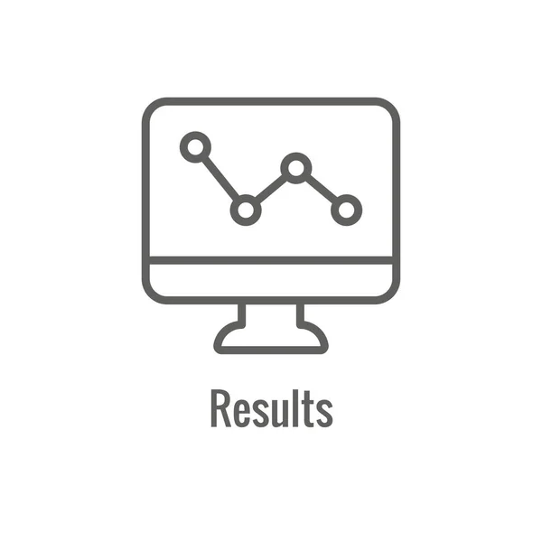 Eficiencia del flujo de trabajo Icono que muestra un aspecto de la eficiencia en el trabajo — Vector de stock