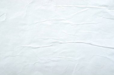 beyaz buruşmuş kağıt doku arkaplanı