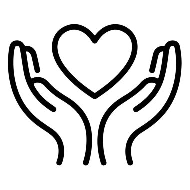 İki elin açık çizdiği basit bir çizgi. Bir kalp sembolünü beşiyorlar. Bakımı ve sevgiyi simgeliyorlar..