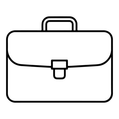 Simetrik bir düzende dört küçük daireye bağlı merkezi bir çemberin minimalist çizgi çizimi.