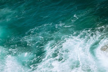 Veda partisi su / mermer görünümlü deniz yüzeyi / deniz arka plan