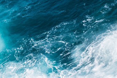 Mermer görünümlü deniz / su arka plan doku