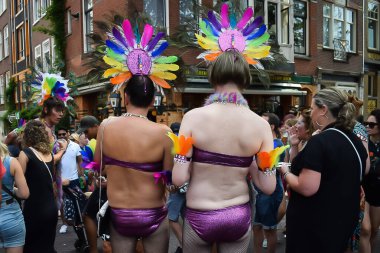 gay pride Amsterdam, Hollanda