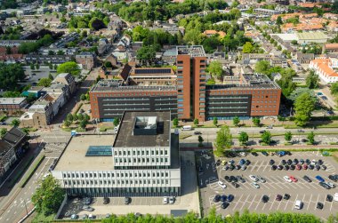 Tilburg Hollanda şehir görünümü panorama Hollanda merkez hayatı turist ihrandı 