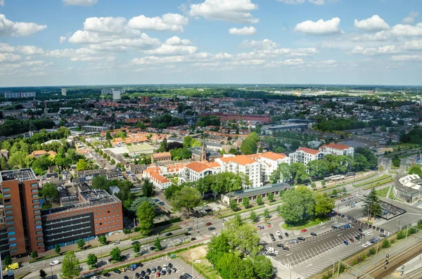 Тилбург Нидерланды Вид Город Панорама Голландия Центр Жизни Bildigs Турист — стоковое фото