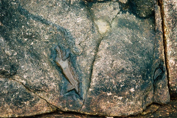 black limestone rock texture close up