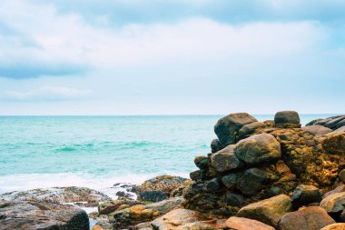 Taş ve ocean doku portre