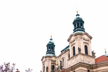 Prag Eski Şehir Meydanı Çek Cumhuriyeti Kilisesi St. Nicholas