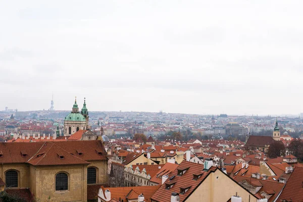 Architektura starověkého Evropského města Prahy — Stock fotografie