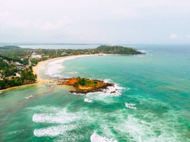 Palm Beach oceanfront, Florida hava görünümünü boyunca binalar. Ufak bir olasılık