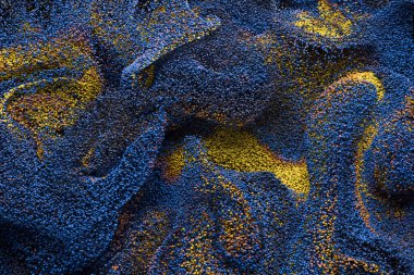 Soyut parçacık arkaplan rengi 2020 renkli