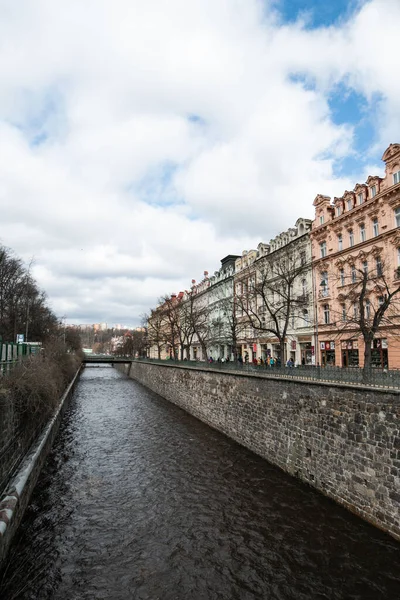 Karelsbrug Moldau Uitzicht Praag Detail Van Praag Oude Binnenstad Tsjechië — Stockfoto