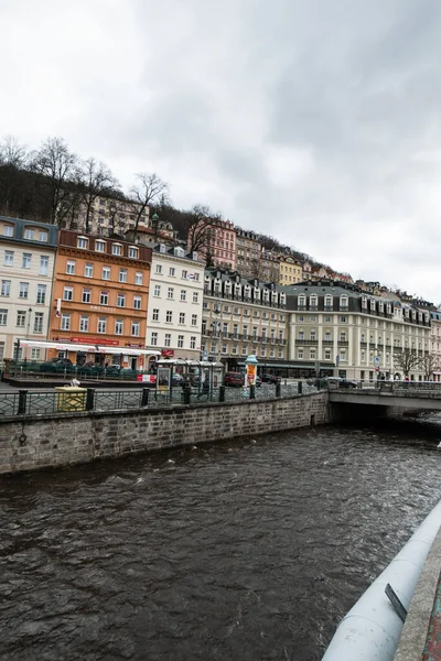 Karelsbrug Moldau Uitzicht Praag Detail Van Praag Oude Binnenstad Tsjechië — Stockfoto