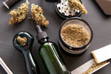 Esrarın yasallaştırılması. Kenevir tomurcuklarına ilişkin CBD ve THC.