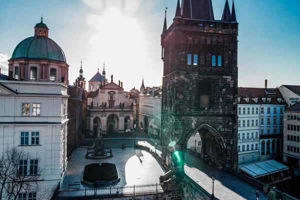 Blick Auf Prag Detail Aus Dem Prag Der Altstadt Tschechien — Stockfoto