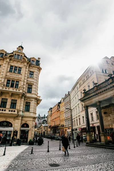 Veduta Praga Dettaglio Della Praga Nella Città Vecchia Repubblica Ceca — Foto Stock