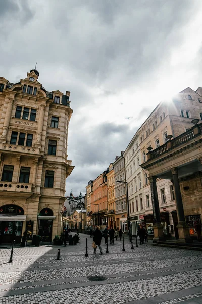 Veduta Praga Dettaglio Della Praga Nella Città Vecchia Repubblica Ceca — Foto Stock