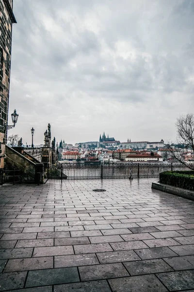 Vue Prague Détail Prague Dans Vieille Ville République Tchèque Tir — Photo
