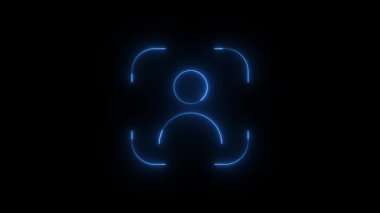 Bu, mavi, yeşil, kırmızı, pembe, sarı ve turuncu gibi parlak renklerde soyut neon insan simgelerinin yer aldığı bir dizi serin döngülü animasyon. Modern ve geleceksel bir hareket grafiği.