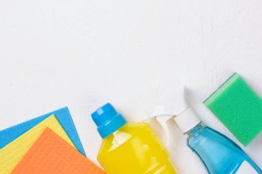 Temizlik seti. Bahar temizliği