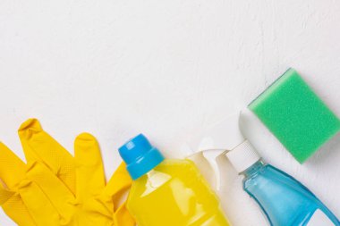 Temizlik seti. Bahar temizliği