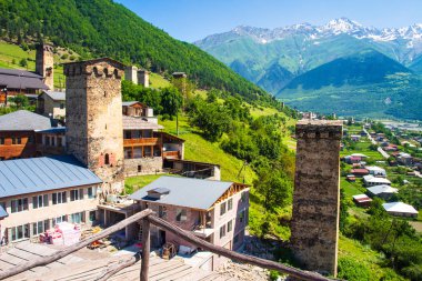 Mestia, Gürcistan Svaneti bölgesi