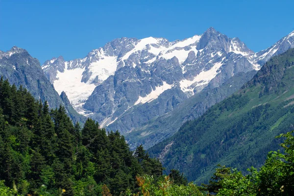 Primavera montaña paisaje — Foto de Stock