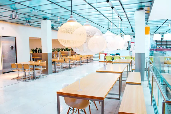 Modern interiör café. Restaurang inomhus — Stockfoto