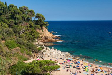 Lloret de Mar deniz plaj İspanyol turist resort