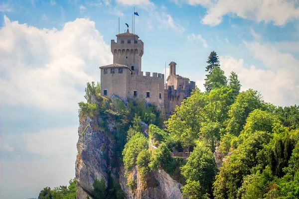 Castelo em San Marino — Fotografia de Stock
