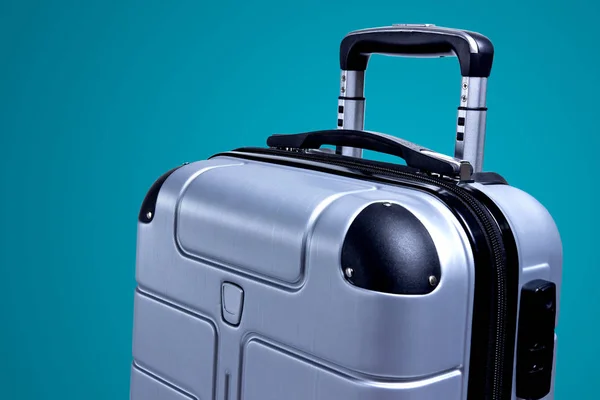 Valigia bagaglio a mano per viaggiare in aereo — Foto Stock