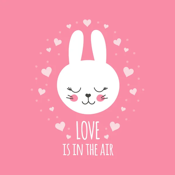 Modele De Bebe Mignon Avec Petit Lapin Image Vectorielle Par Irinelle C Illustration