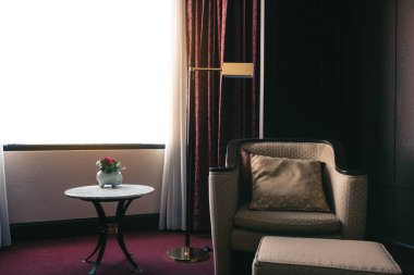 Otel lüks oda modern iç.