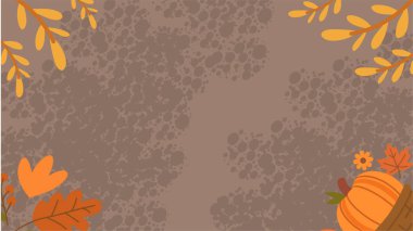 Sonbahar yaprakları ve meyveler