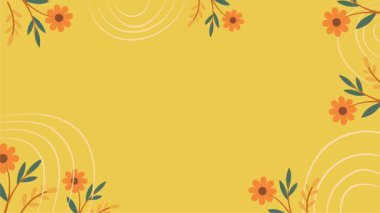 Tasarımınız için çiçekli sorunsuz arka plan