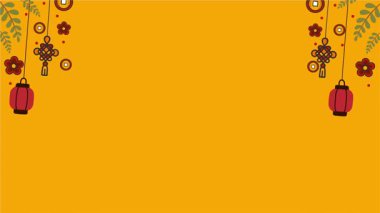 diwali festivali afişi fener ve fener asma tasarımı