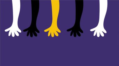 vektör eller el ele tutuşur