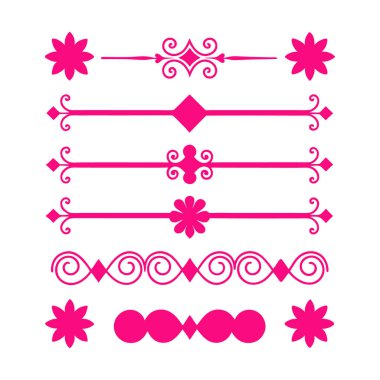 Çiçek çerçeveleri seti