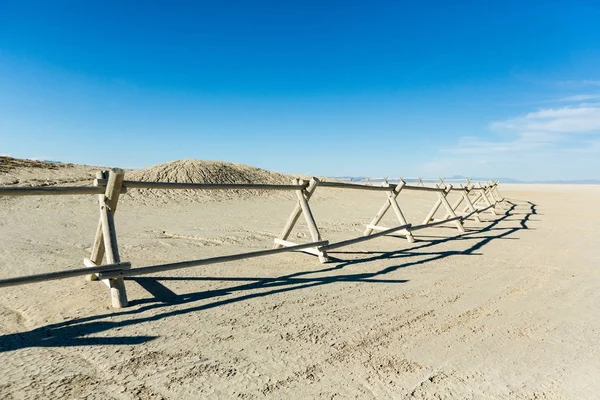 Nature conservation area on the playa in the Black Rock desert