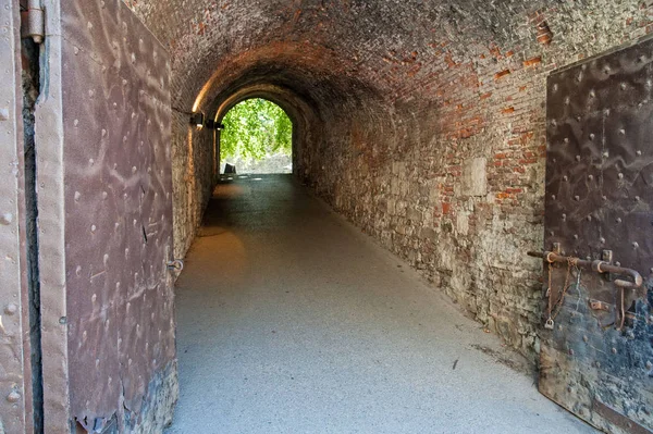 Ortaçağ Şehir Duvarları Talyan Town Lucca Toskana — Stok fotoğraf