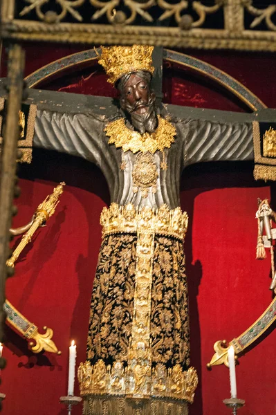 Mucizevi Ortaçağ Saint haç Saint Marin, Toskana'daki Lucca Cathedral