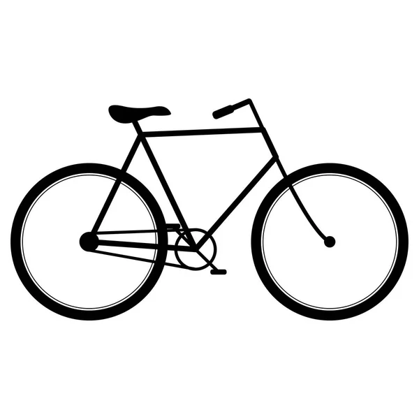 Vintage bicicleta vector ilustración — Archivo Imágenes Vectoriales