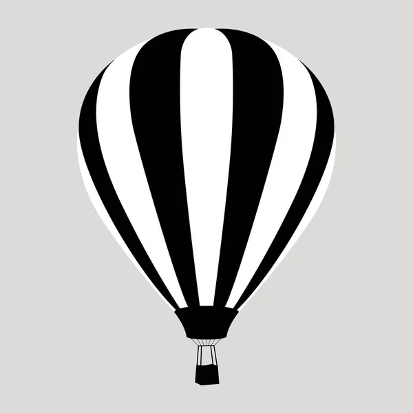 Aerostat balon vektör çizim düz — Stok Vektör