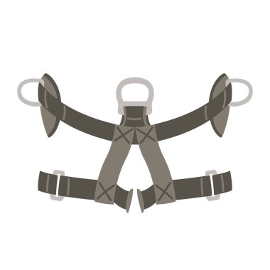 emniyet kemeri, vektör çizim, düz stil