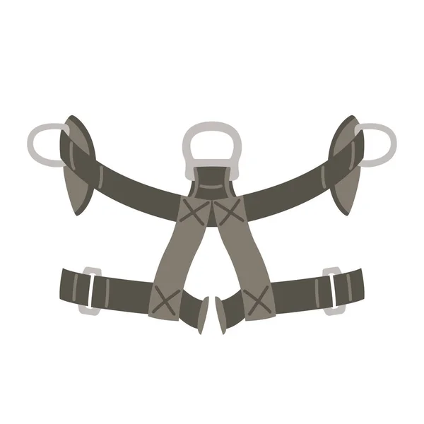 Cinturón de seguridad, ilustración vectorial, estilo plano — Vector de stock
