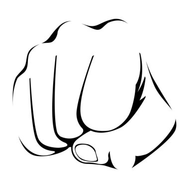 el hareketleri, vektör çizim, çizim astar 