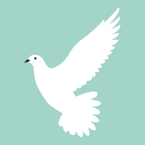 白いハトがオリーブの枝を持つベクトルのアイコン 平和のシンボル ピジョンは ロゴを分離しました 白い鳥のエンブレムを飛行します フラット鳩 の標識です 国際日の平和ポスターのテンプレート白鳩 オリーブ 9 月 21 日 ストックベクター C Gorbachlena